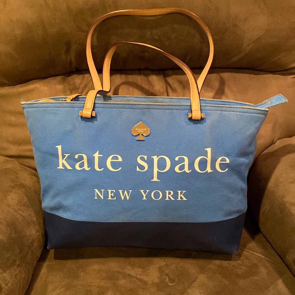 Kate Spade Blue Tote